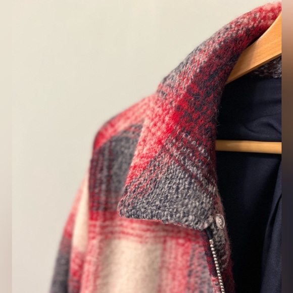 GAP wool plaid petite coat - Picture 6 of 9